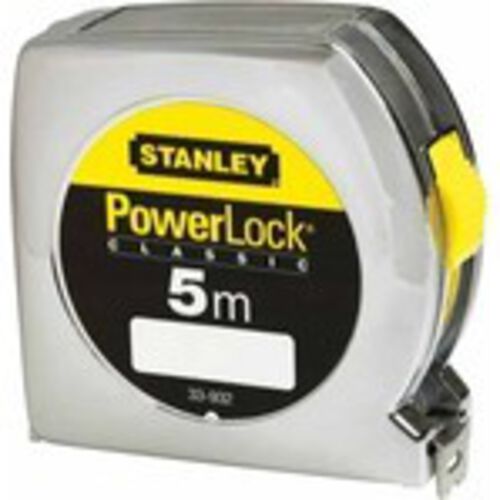 Stanley Powerlock Massband 5 Meter mit Sichtfenster
